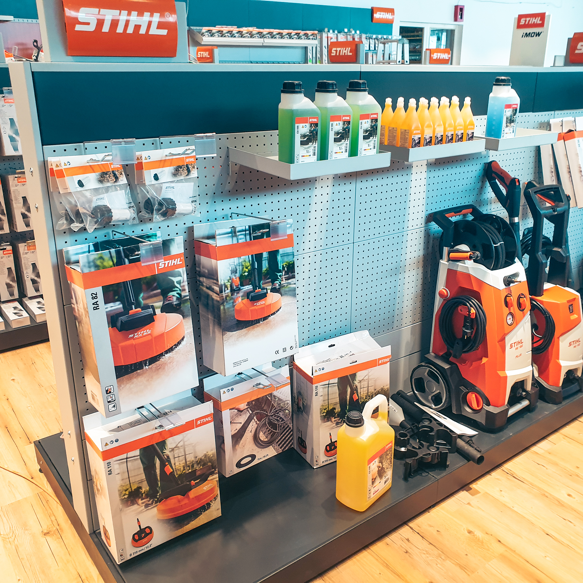 STIHL Reiniger an unserem Standort Oberkessach in Schöntal